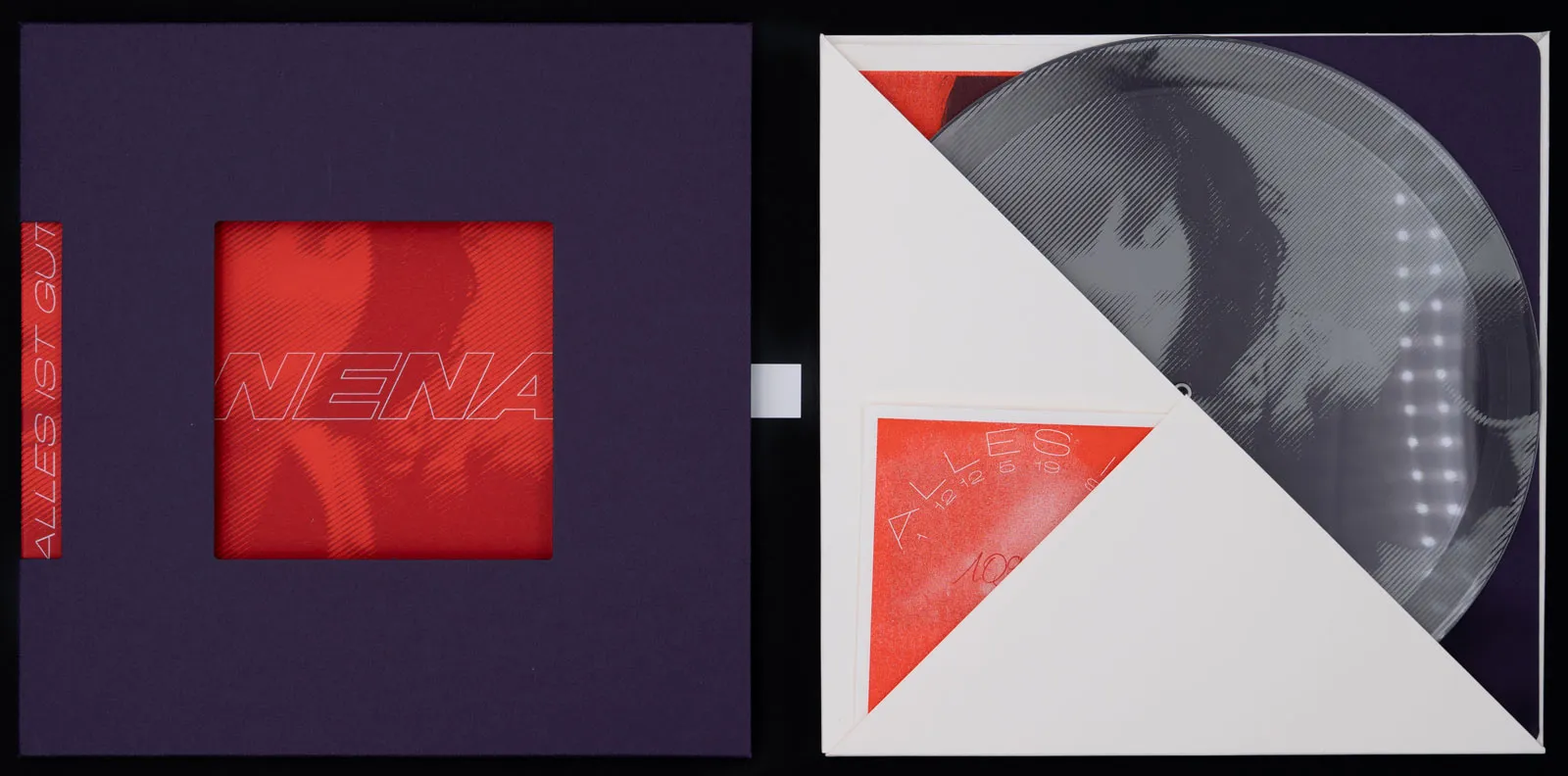 NENA ‘Alles wird gut’ PHONOCUT edition record and packaging