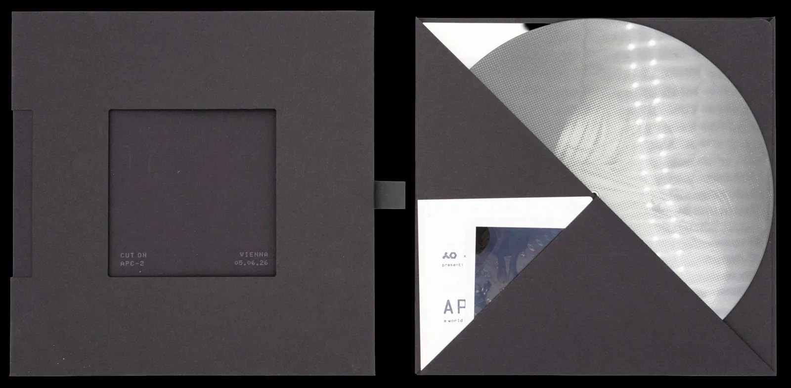 PHONOCUT Atelier Live Edition #1 record and packaging